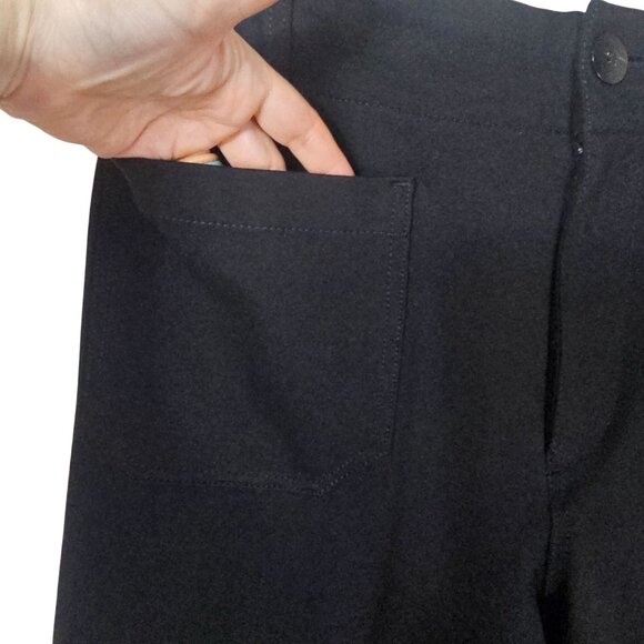 Maeve Classic Black Wide Leg Trousers - Picture 4 of 14